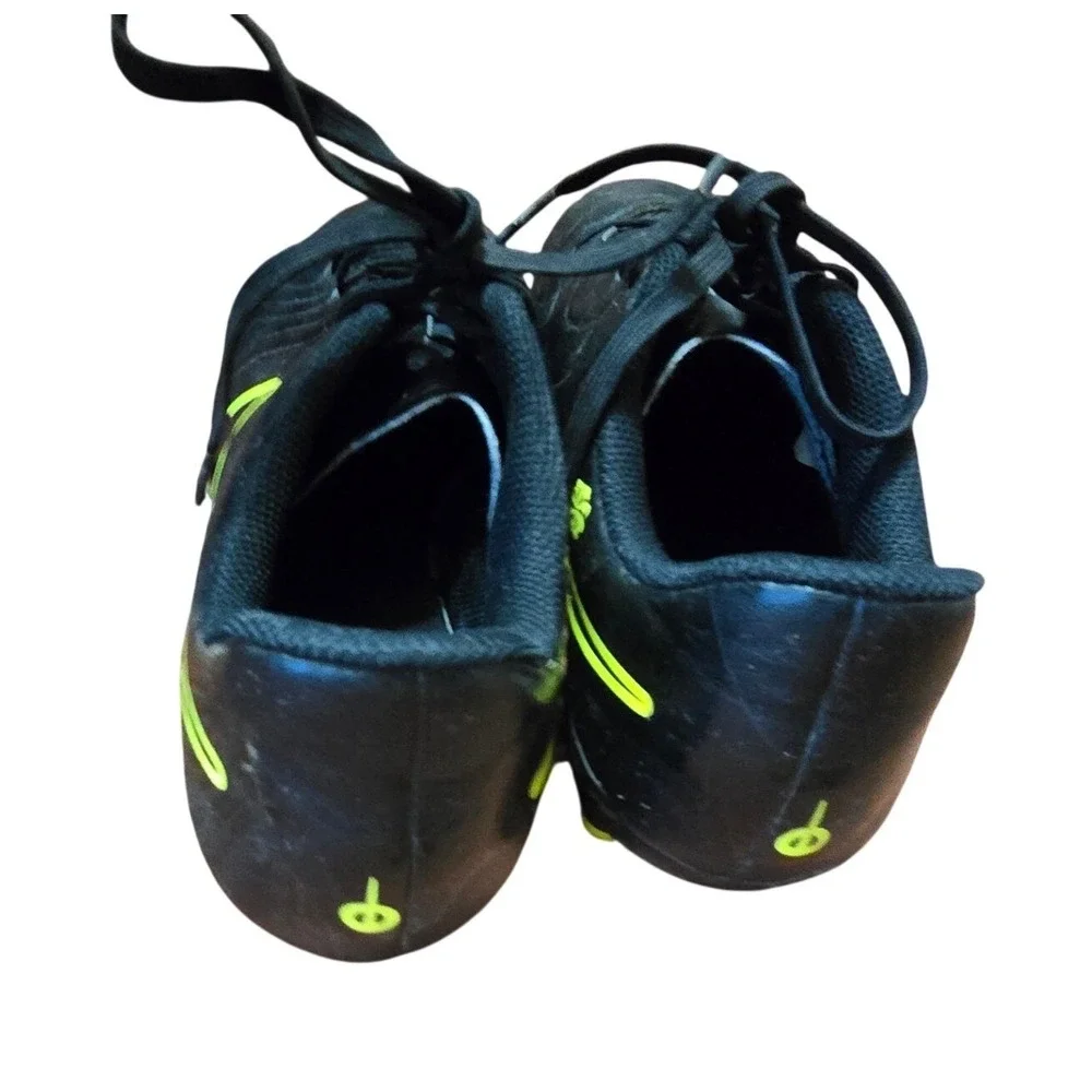 Nike Tiempo Legend Black‎ Volt Soccer Cleats FG Youth Cleats